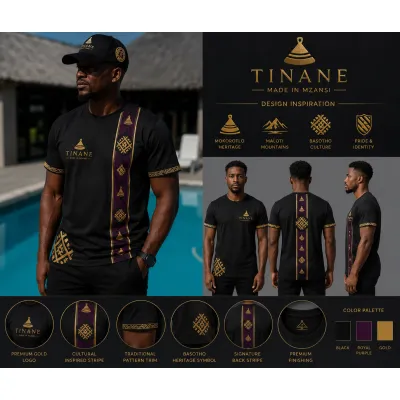 Tinane black t-shirt